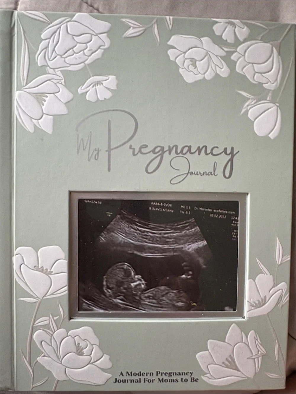 My Pregnancy Journal - Pregnancy Memory Book Sage